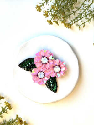 Brosch Blomma